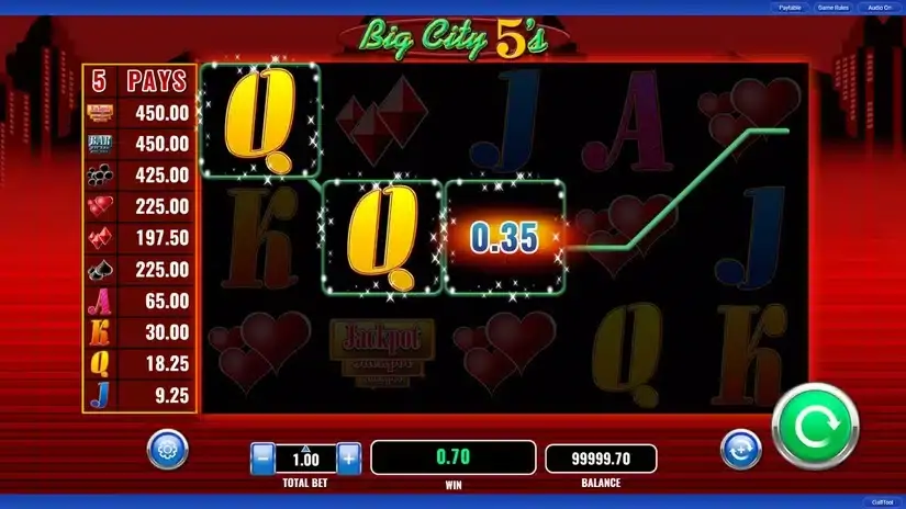 Big City 5’s slot screenshot 2