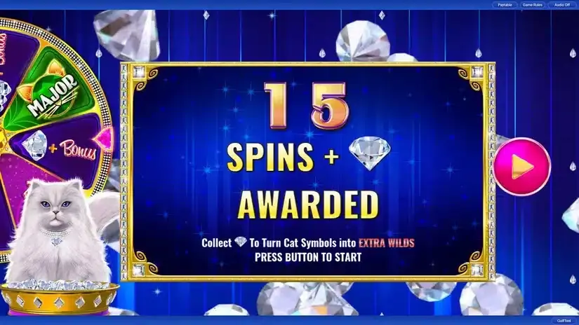 Kitty Glitter Grand slot screenshot 