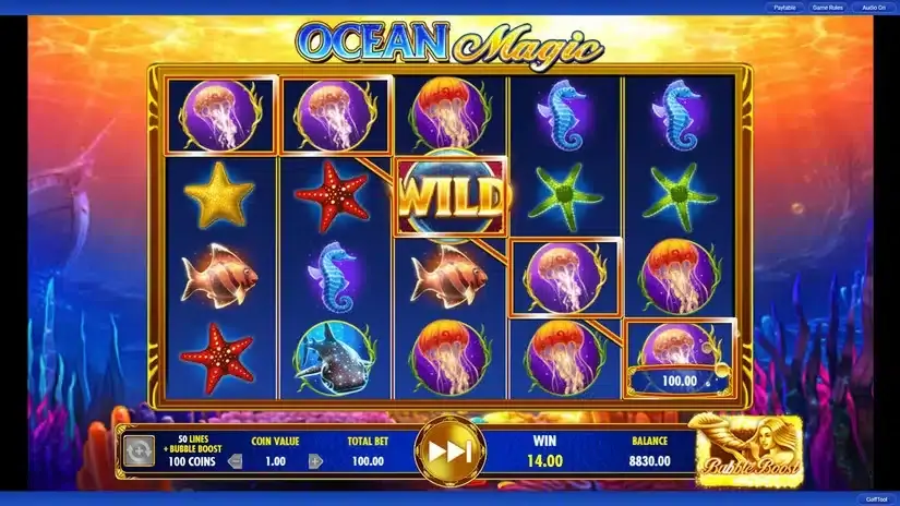 Ocean Magic slot screenshot 3
