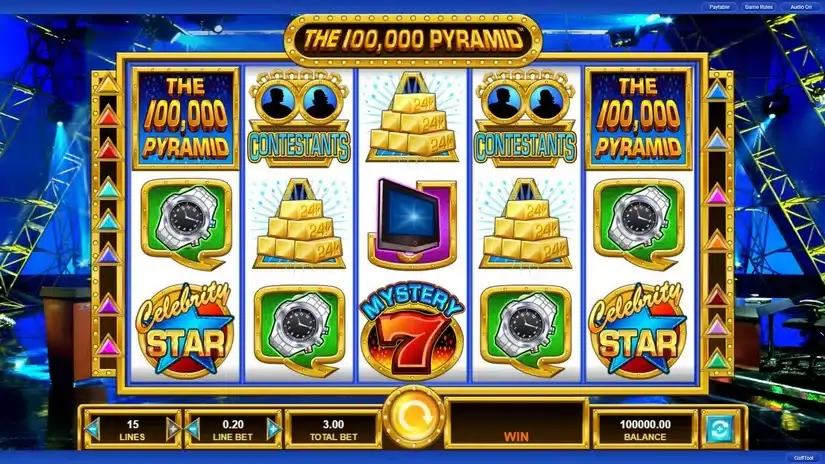 Play Free 100 000 Pyramid Slot by IGT – slot screenshot 