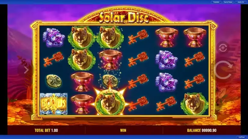 Solar Disc slot screenshot 3