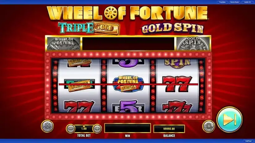 Wheel of Fortune slot screenshot 3
