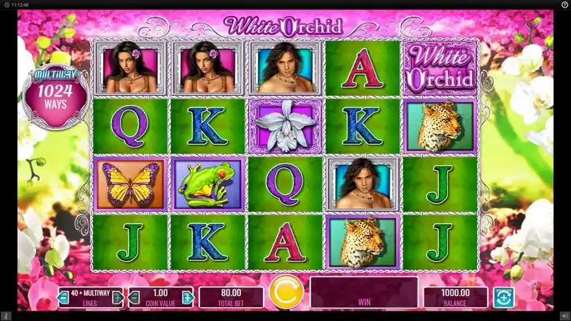 White Orchid slot screenshot 3