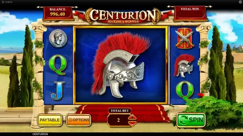 Centurion slot screenshot 3