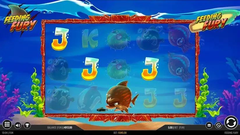 Feeding Fury slot screenshot 2