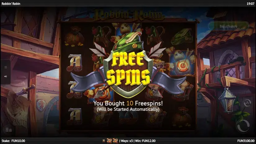 Robbin Robin slot screenshot 4