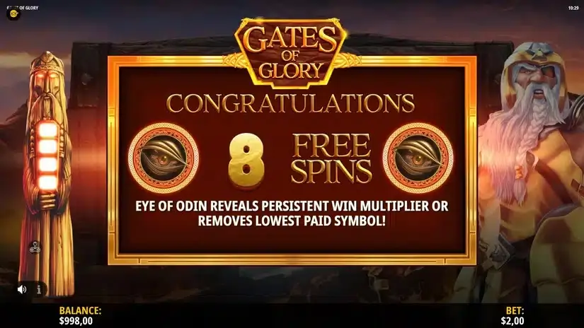 Gates of Glory slot screenshot 3