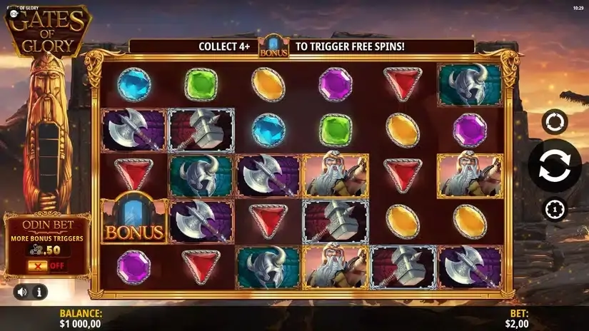 Gates of Glory slot screenshot 
