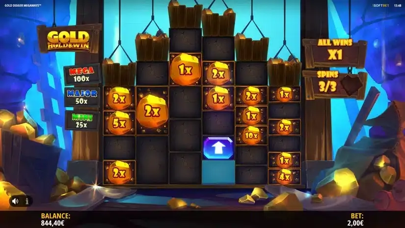 Gold Digger Megaways slot screenshot 6