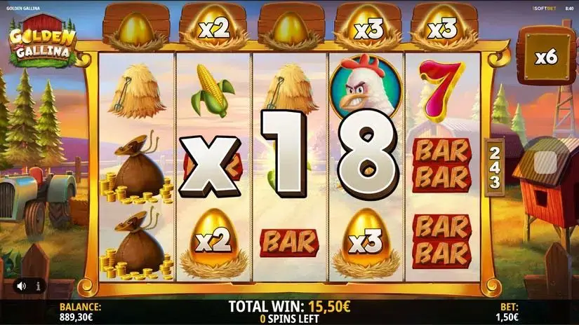 Golden Gallina slot screenshot 8