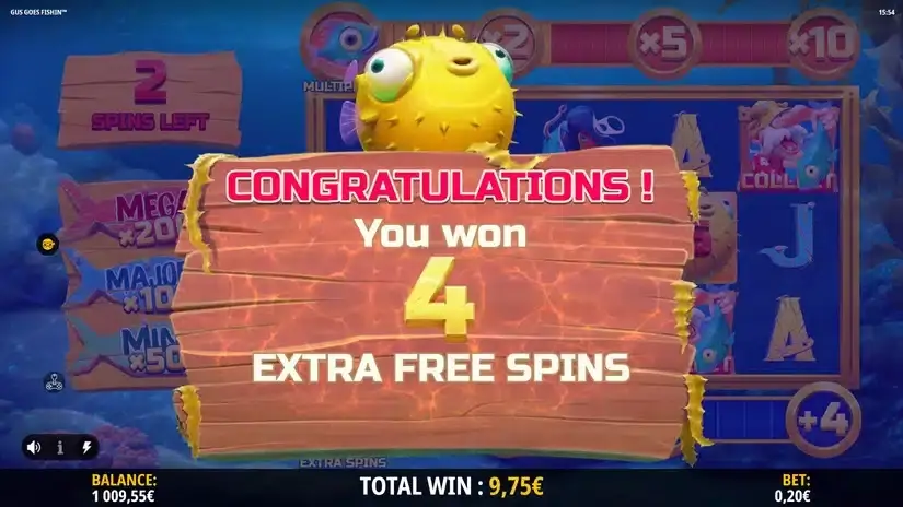 Gus Goes Fishin’ slot screenshot 