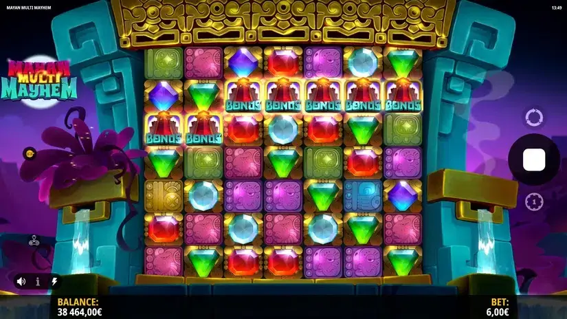 Mayan Multi Mayhem slot screenshot 4