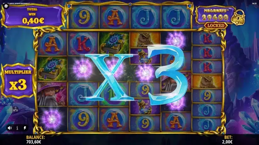 Merlin’s Magic Mirror Megaways slot screenshot 4
