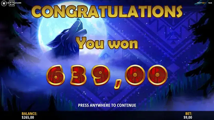 Moon Spirit slot screenshot 