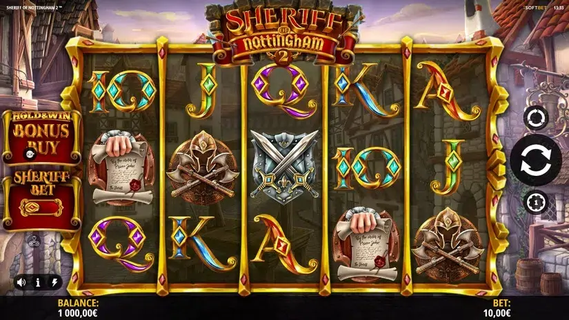 Sheriff of Nottingham 2 slot screenshot 1