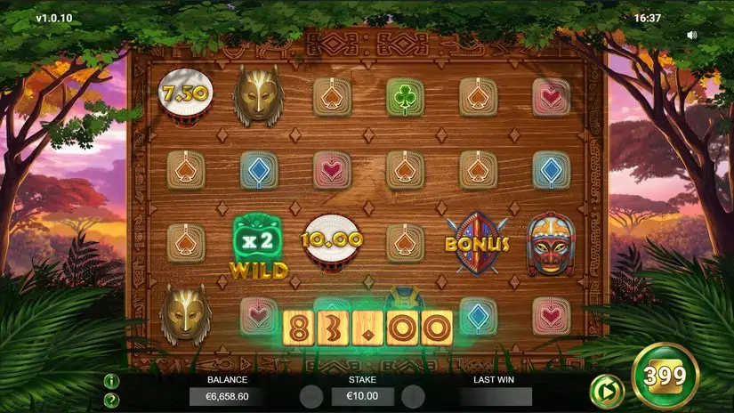 Jambo Cash slot screenshot 3