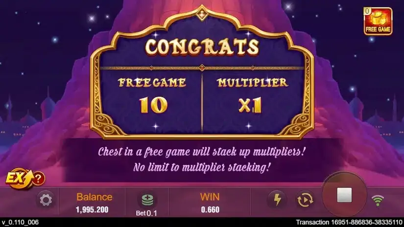 Ali Baba slot screenshot 4