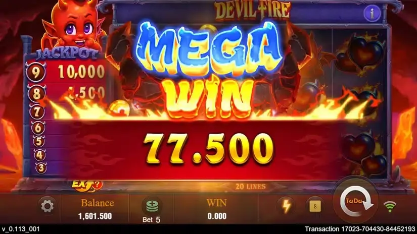 Devil Fire slot screenshot 4