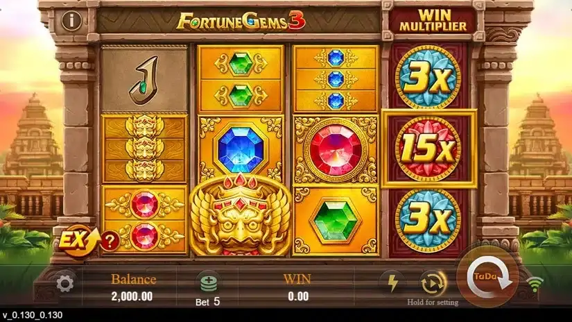 Fortune Gems 3 slot screenshot 