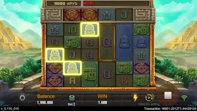 Golden Empire slot screenshot 2