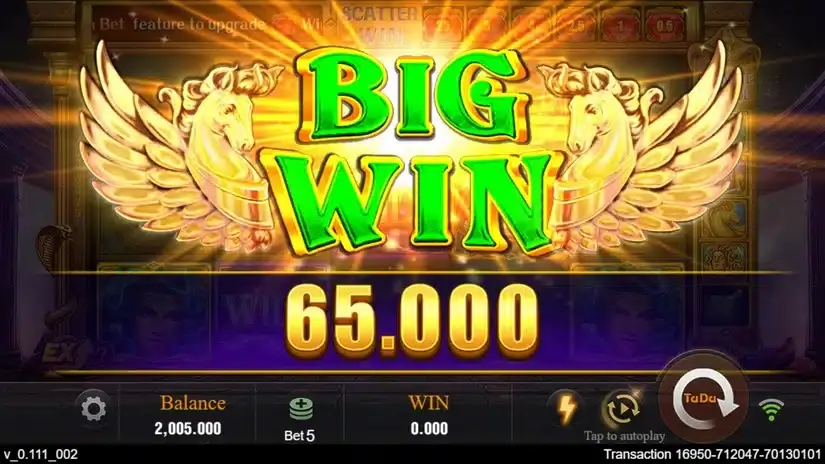 Medusa slot screenshot 