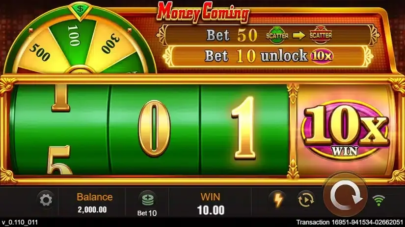 Money Coming Slot – Play Demo & Win Up to 10,000x | slot screenshot 3