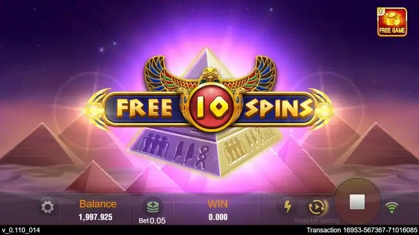 Pharaoh Treasure slot screenshot 3