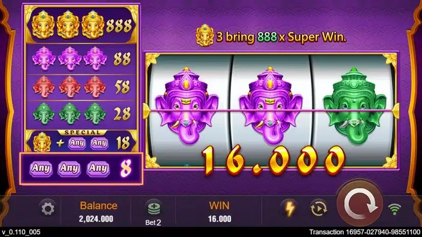 Super Rich slot screenshot 2