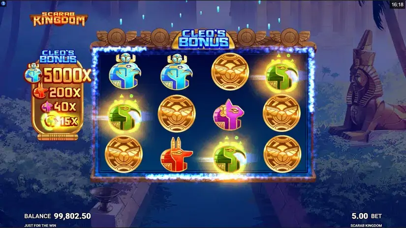 Scarab Kingdom slot screenshot 6