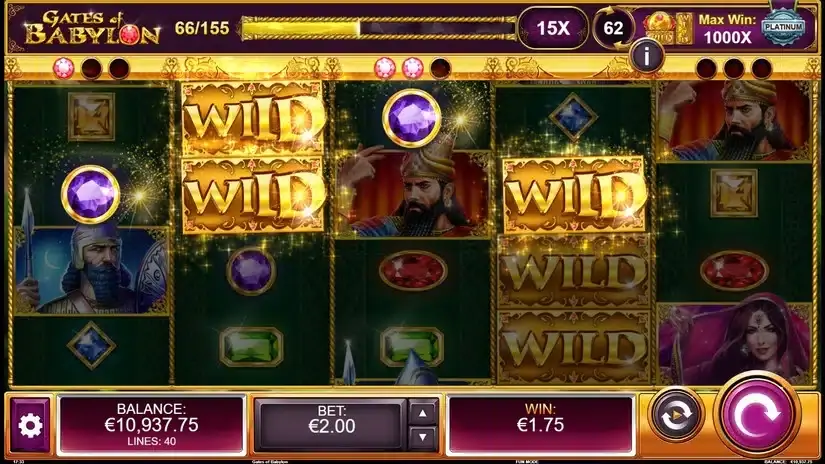 Gates of Babylon slot screenshot 5