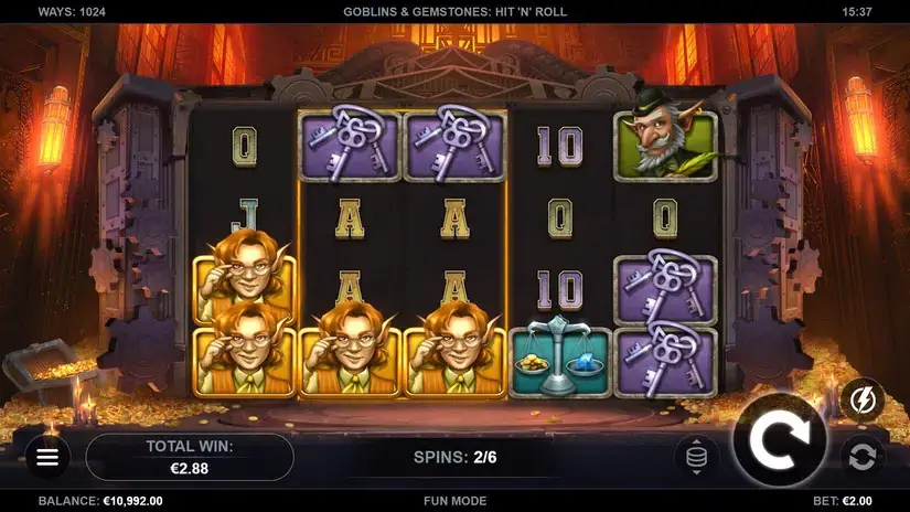 Goblins & Gemstones: Hit ‘n’ Roll slot screenshot 5