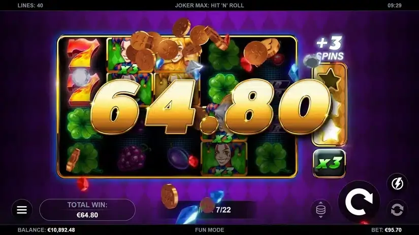 Joker Max: Hit ‘n’ Roll slot screenshot 5