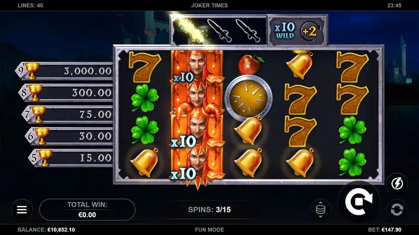 Joker Times slot screenshot 4