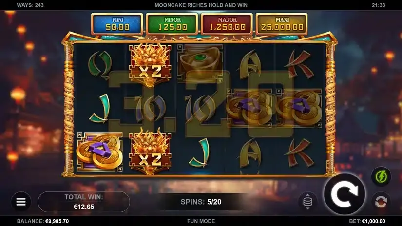 Mooncake Riches slot screenshot 3