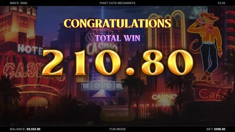 Phat Cats Megaways slot screenshot 6