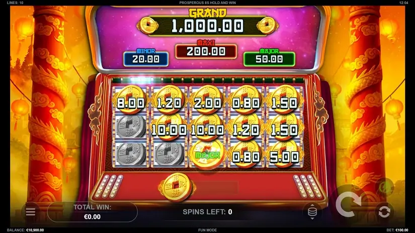 Prosperous 8s Hold and Win slot screenshot 4