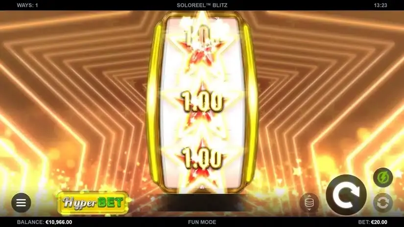 SoloReel™ Blitz slot screenshot 3