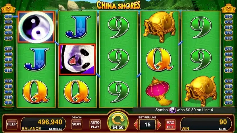 China Shores slot screenshot 2