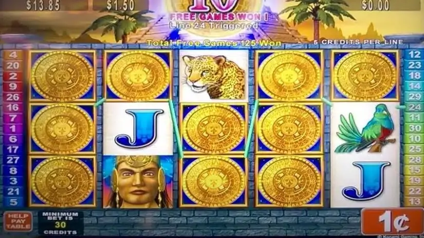 Mayan Chief slot screenshot 4