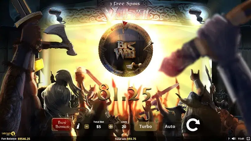 Valholl: Wild Hammers slot screenshot 7