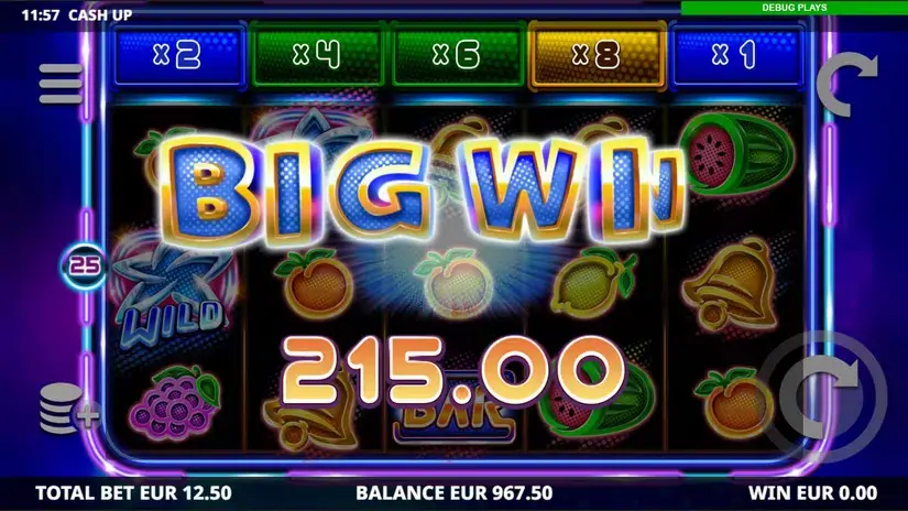 Cash Up slot screenshot 4