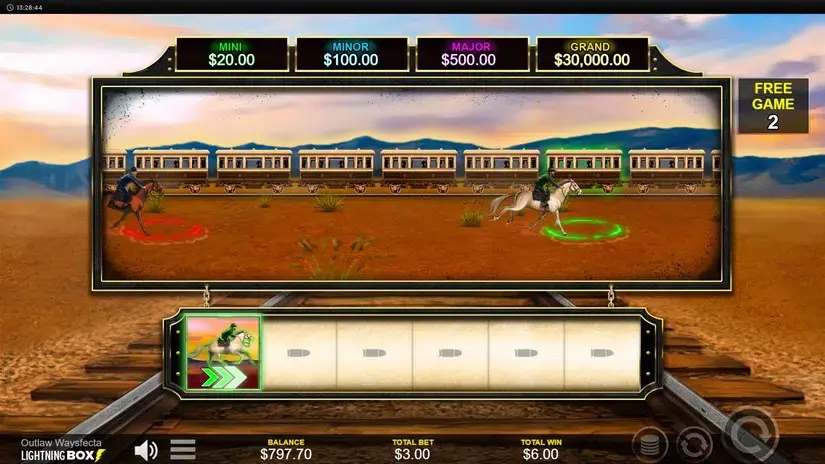 Outlaw Waysfecta slot screenshot 7