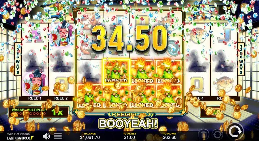 Wild Hot Wasabi slot screenshot 8