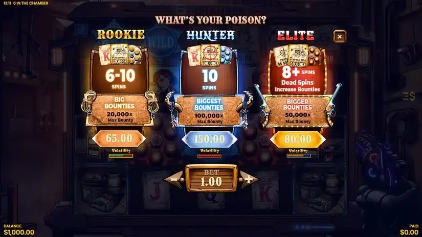 6 in the Chamber slot screenshot 2