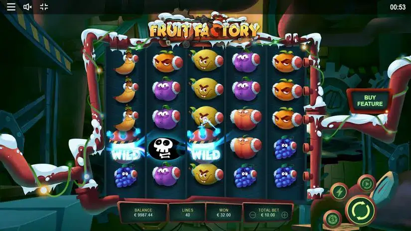 Fruit Factory slot screenshot 3