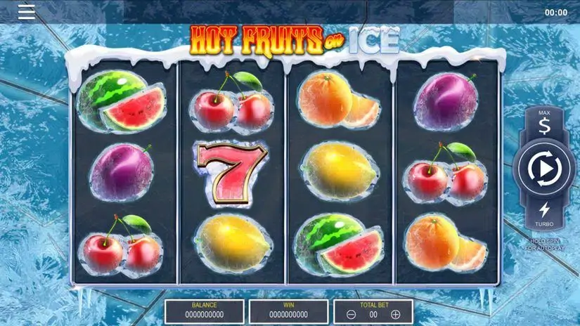 Hot Fruits on Ice slot screenshot 2