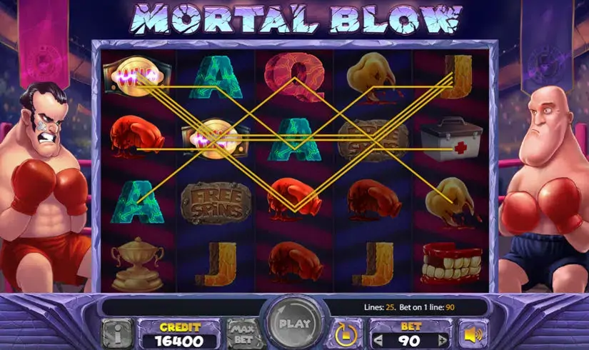 Mortal Blow slot screenshot 4
