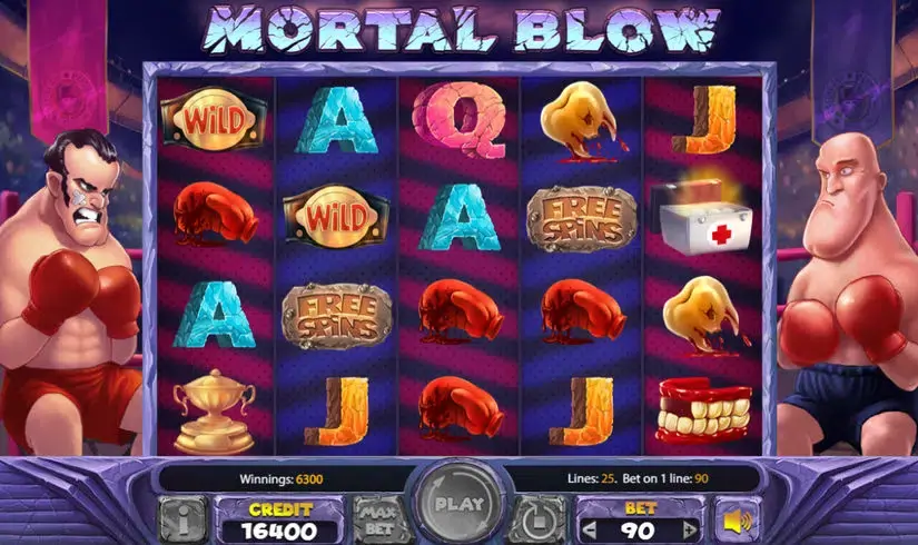 Mortal Blow slot screenshot 5