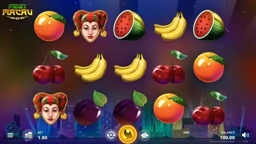 Fruit Macau slot screenshot 1