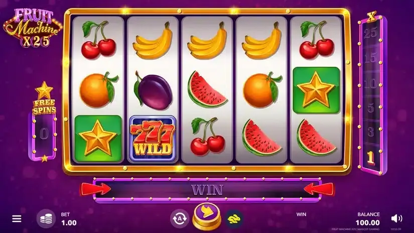 Fruit Machine x25 slot screenshot 